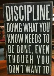 De kracht van discipline en doorzettingsvermogen; discipline zorgt voor succes