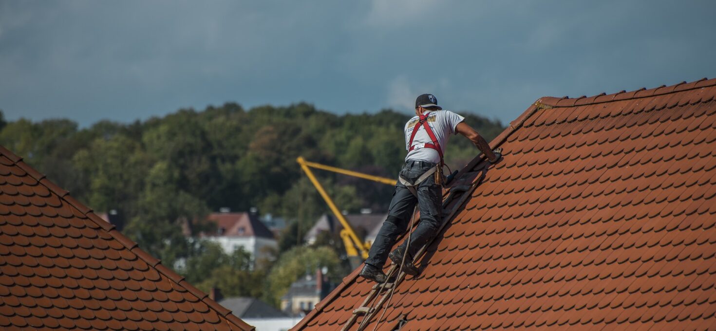 Slim met het dak omspringen